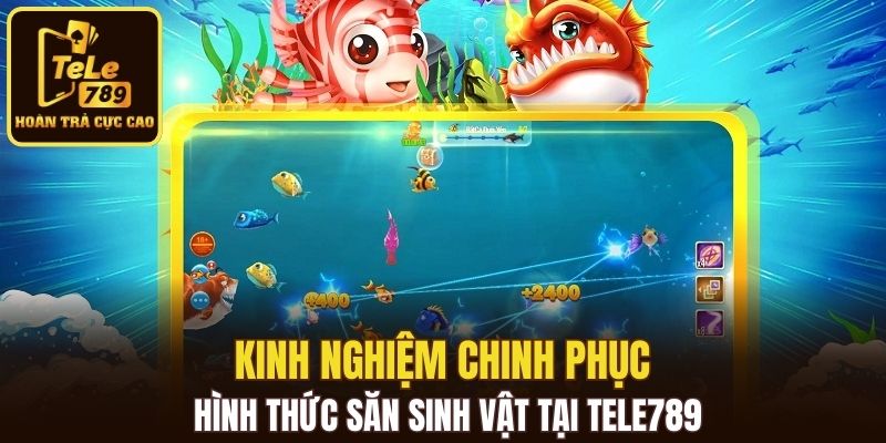 Kinh nghiệm chinh phục hình thức săn sinh vật tại Tele789